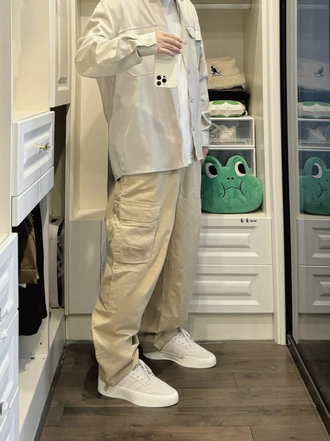 工装衬衫｜卡其裤穿搭