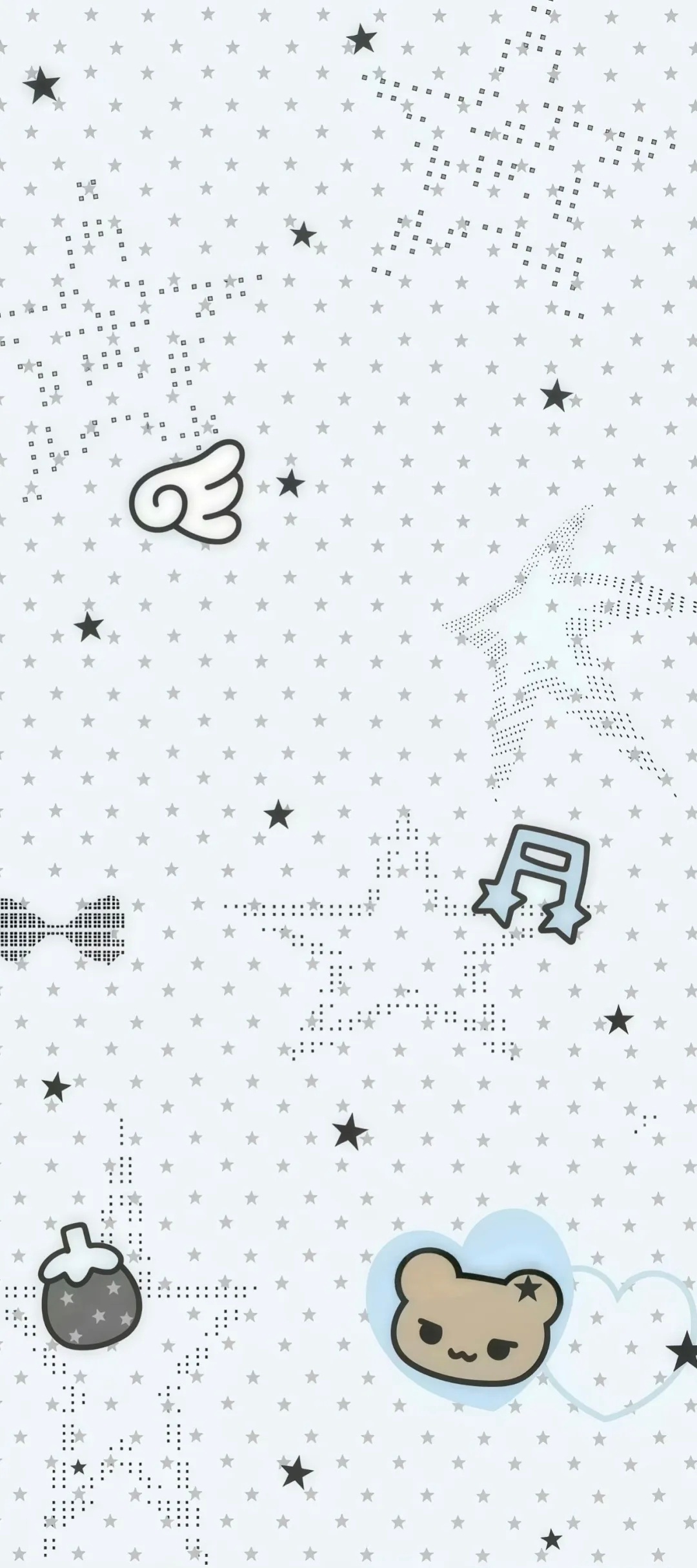 𝗦𝗛𝗔𝗥𝗘：韩系壁纸 · 波点 