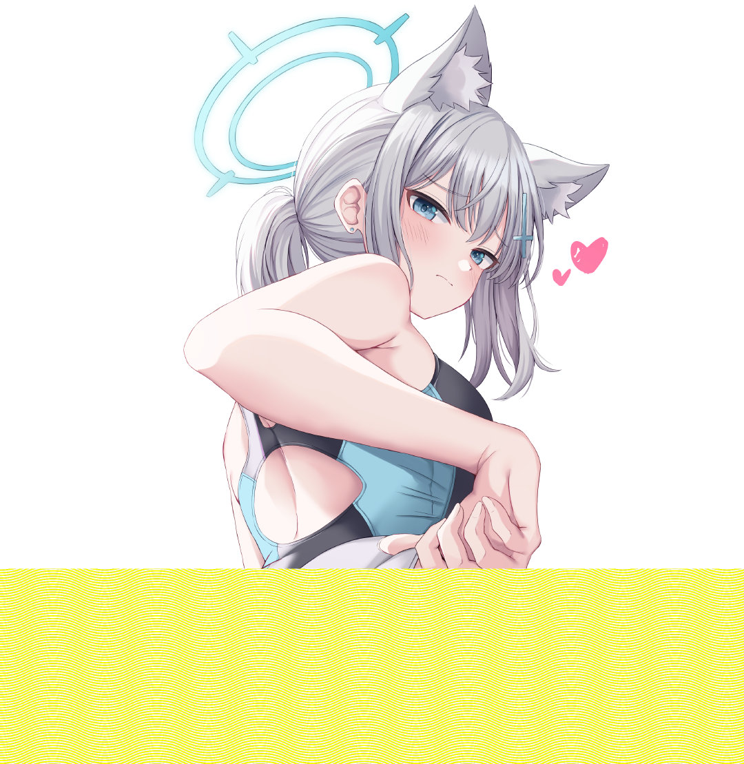 砂狼白子——碧蓝档案——画师: しぐれね，网页链接