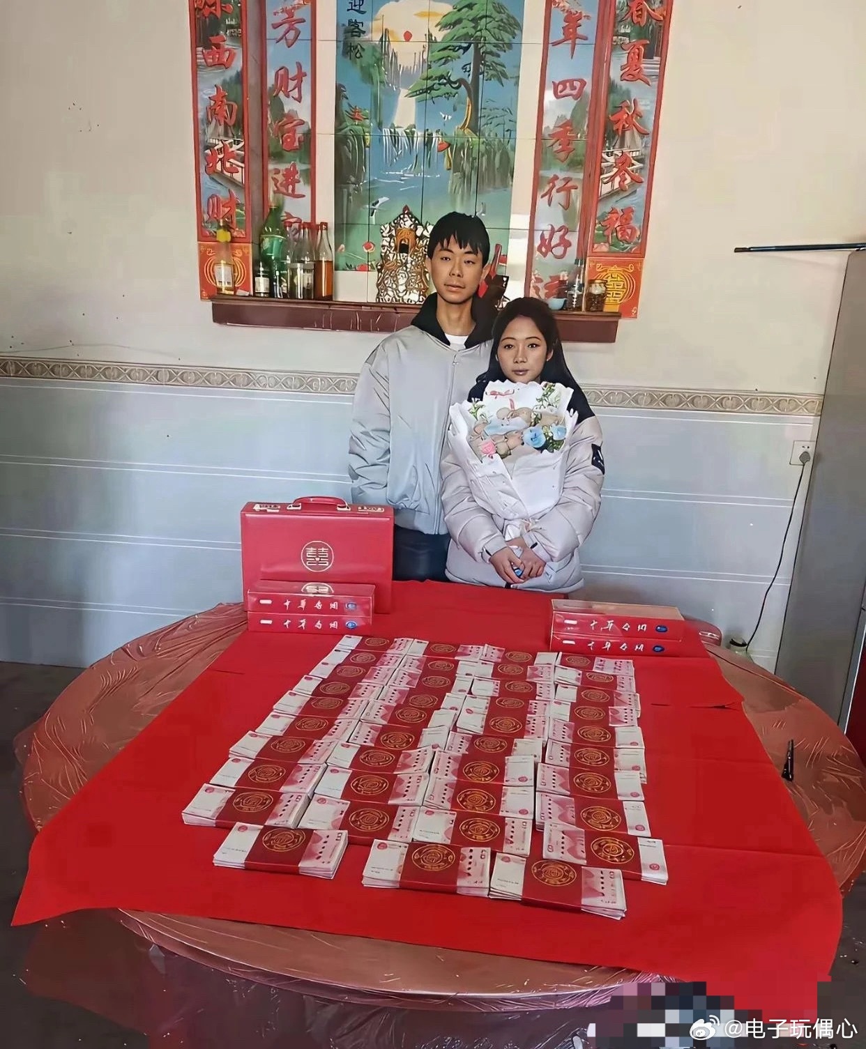 这婚定的，没有一个人是开心的 