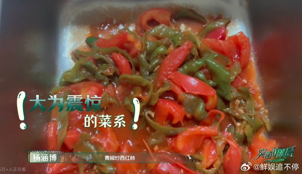 四代突围食堂青椒炒西红柿  食堂阿姨是认真的吗？青椒炒番茄这搭配，孩子们吃完都沉