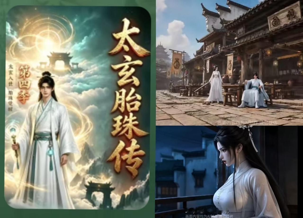【AI漫剧里的徽派建筑】      
       众所周知，徽派古建筑历来受到