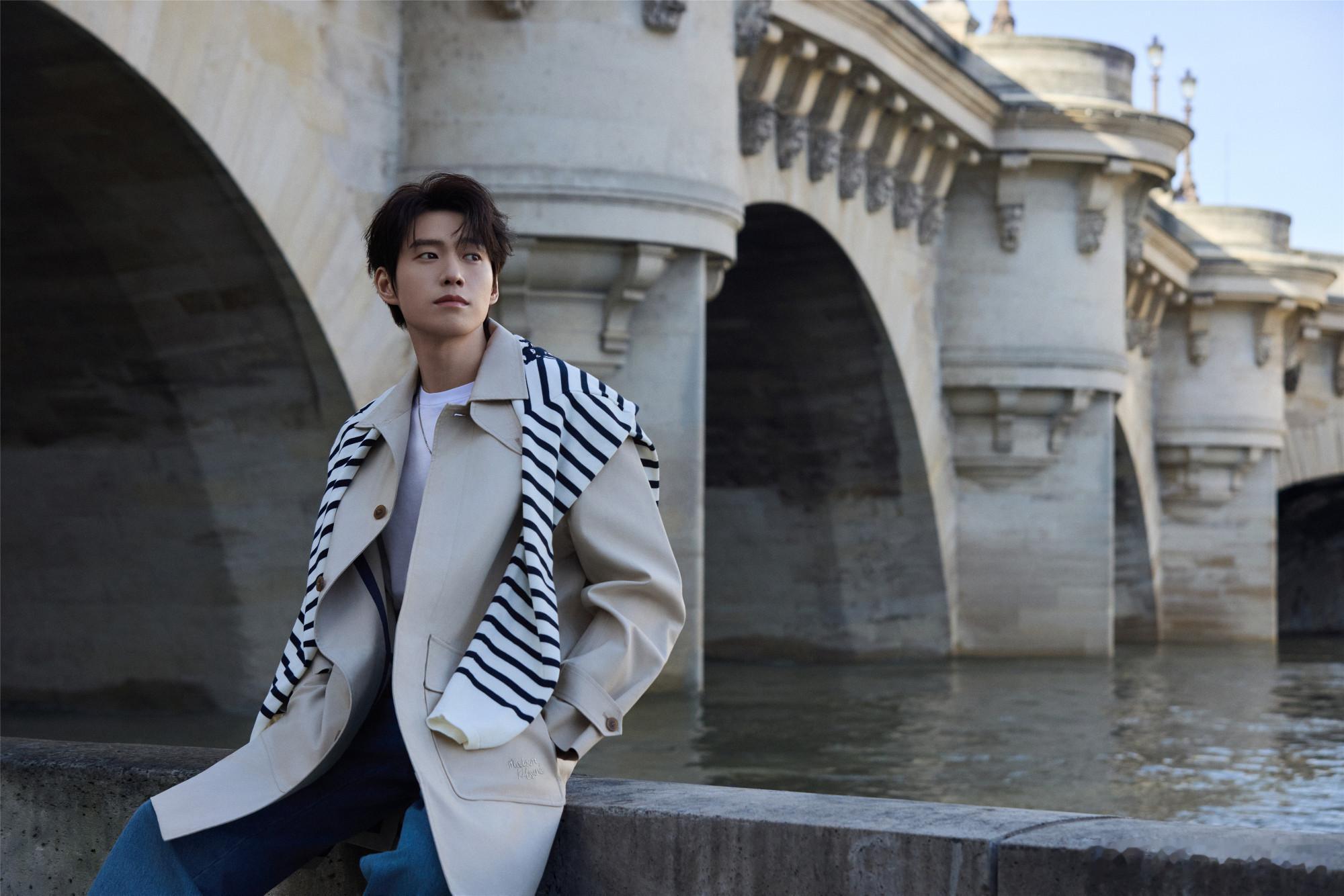 #魏大勋MaisonKitsune品牌代言人#[打call]#魏大勋和小狐狸灵感