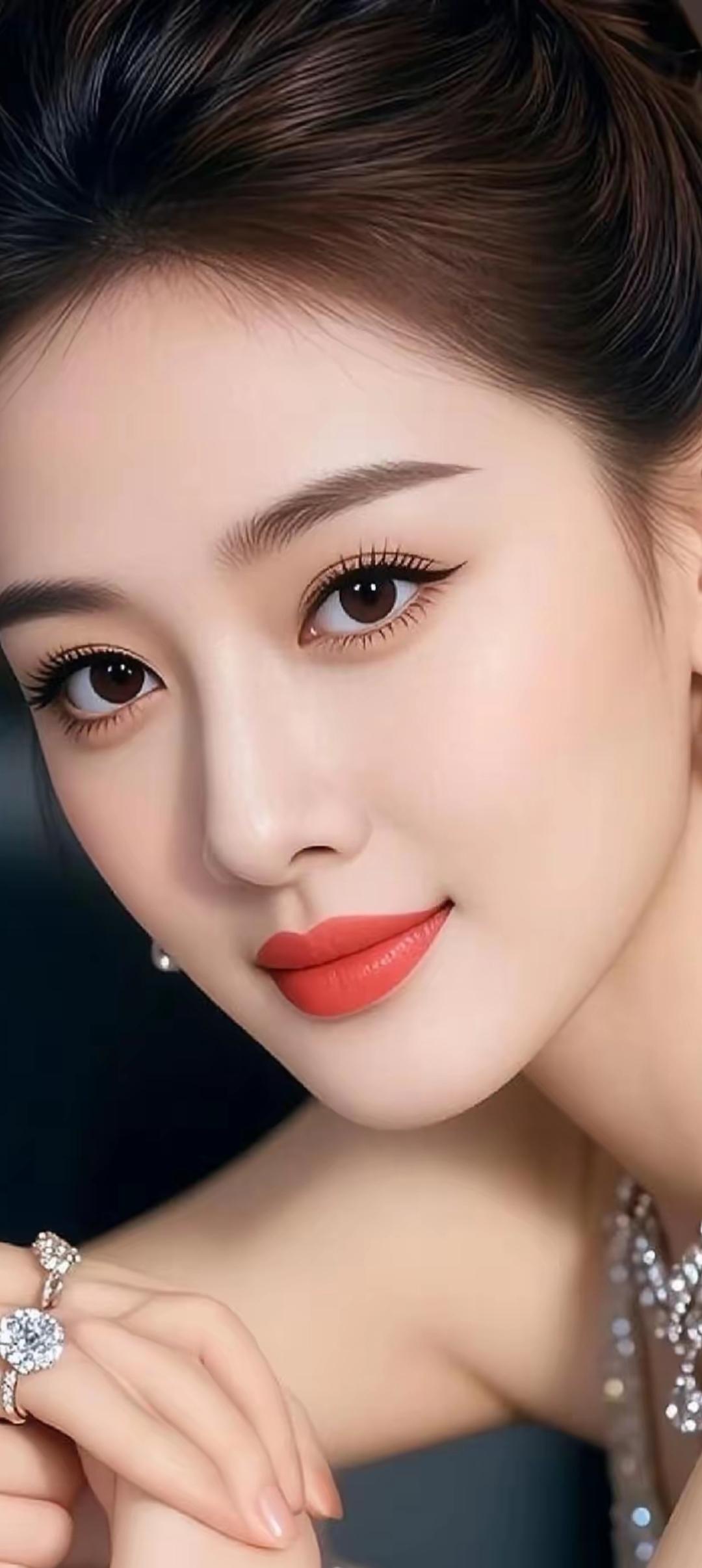 优雅红唇，闪耀珠宝，气质满分！💄✨💎