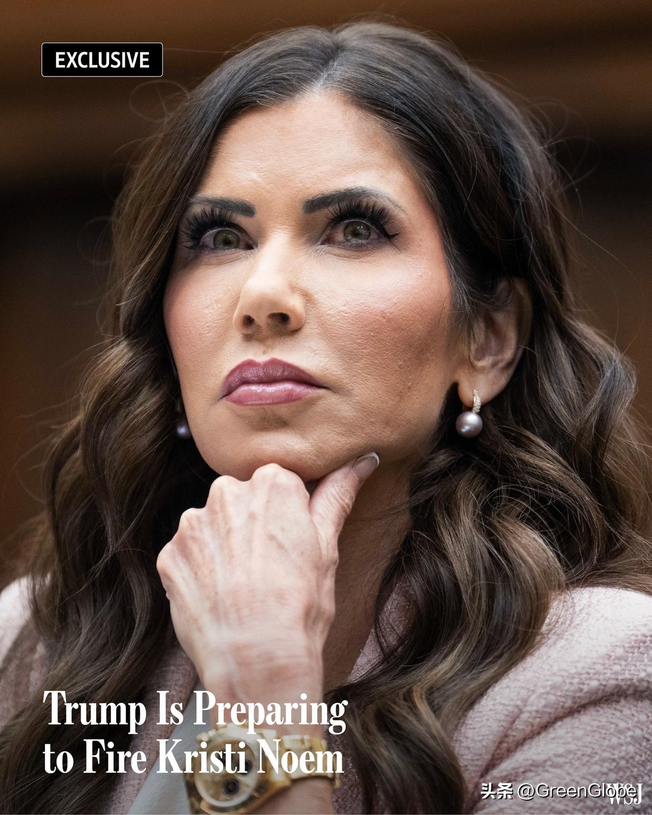 最新消息：美国总统确认将撤销现任国土安全部部长克里斯蒂·诺姆的职务，将会挑选共和