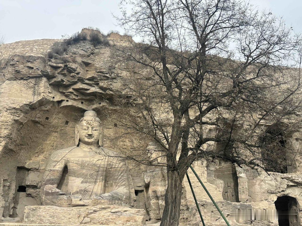 大同再见👋🏻
本来在大同订的是两天的时间，临时取消了，看看云冈石窟就溜达着往