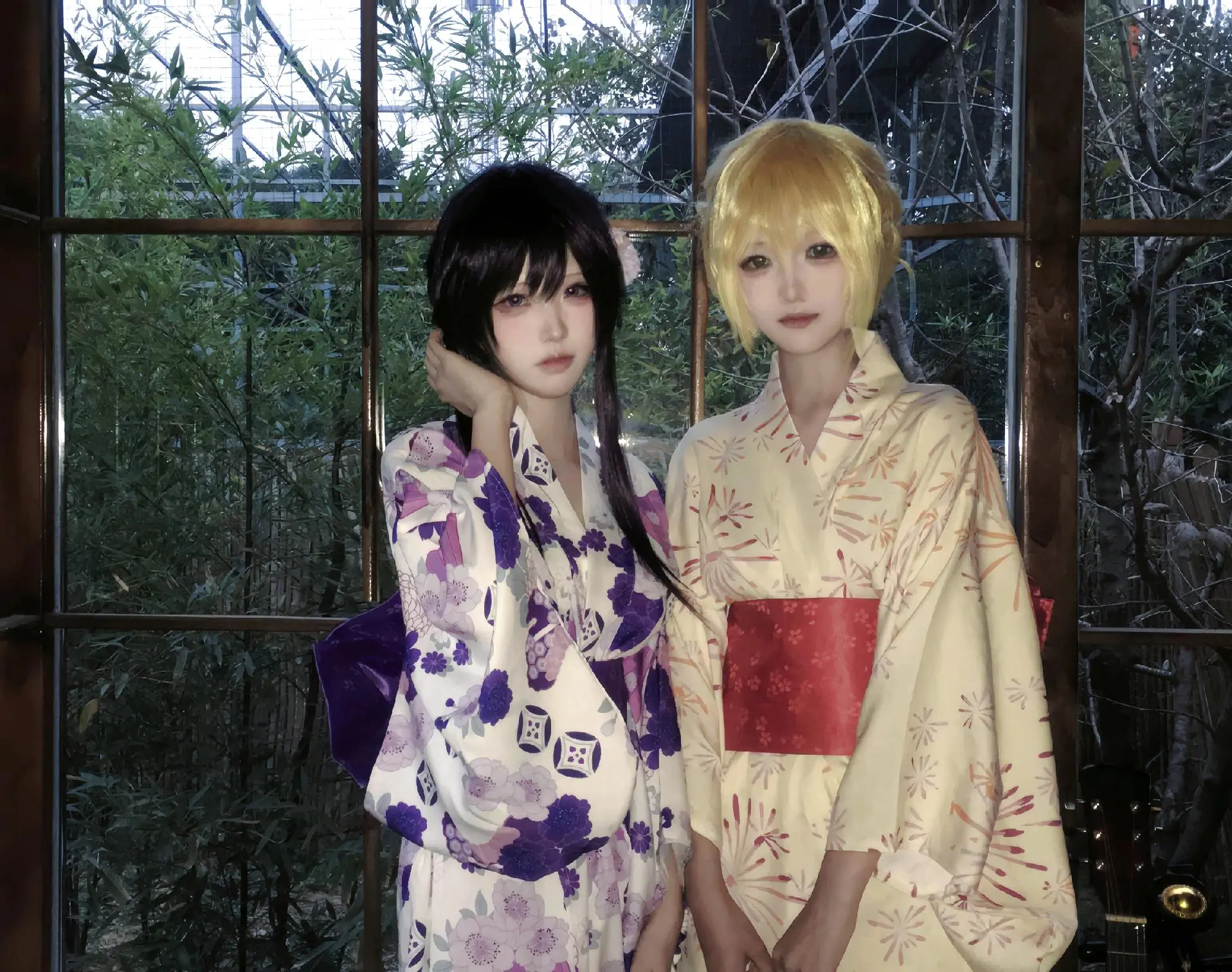 爷爷穿孙子衣服 蓝原芽衣 蓝原柚子 le cos