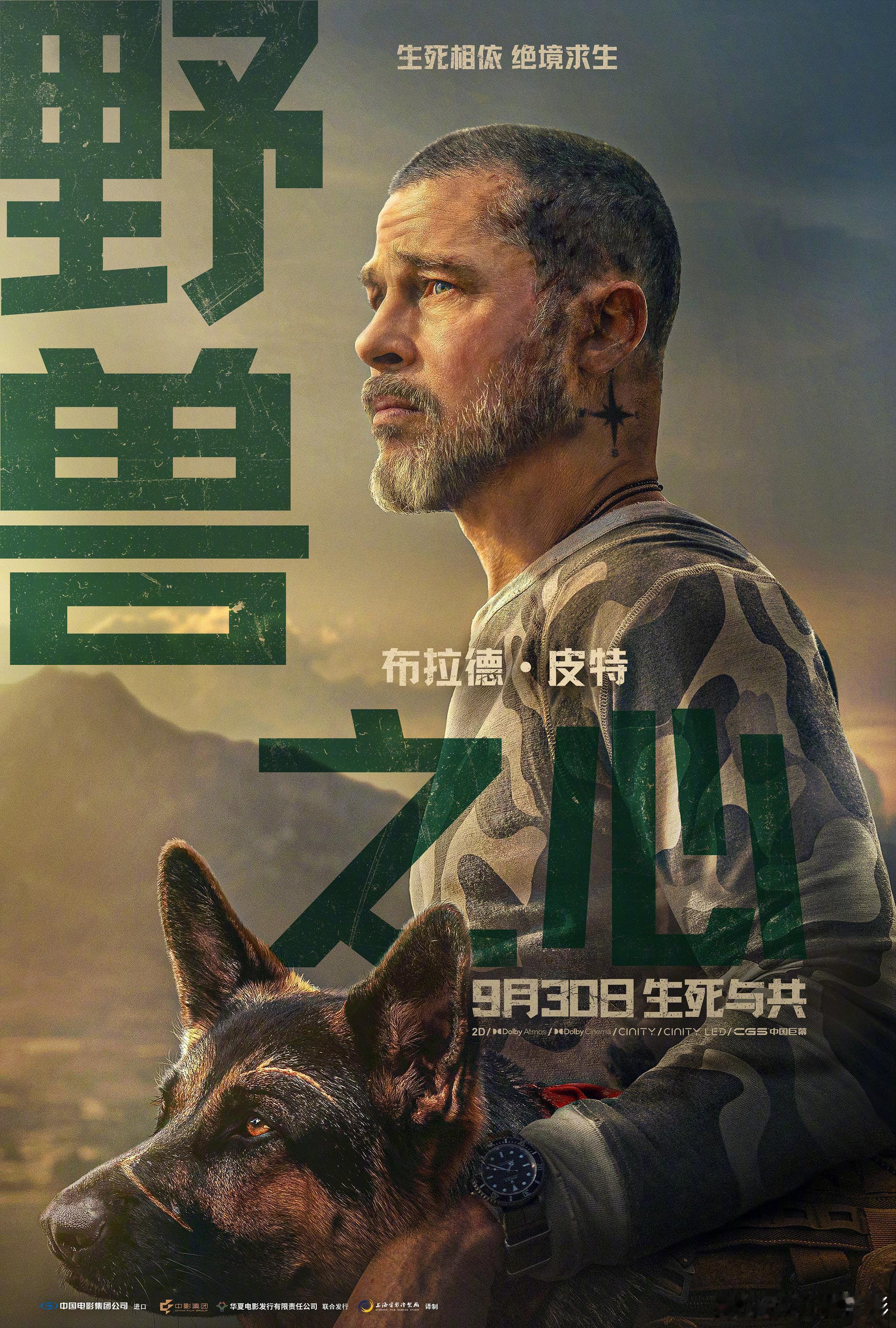 《野兽之心》，抬走，下一位（物理意义上）我只能说，超爱布拉德皮特和狗子的人，可以