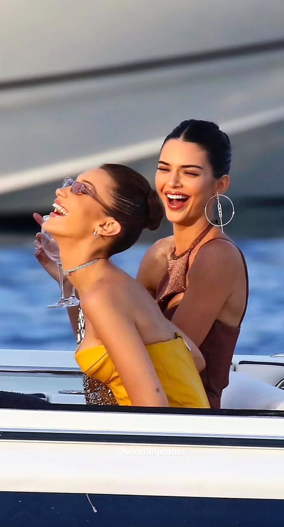 Kendall & Hailey🌊🥂 ​​​