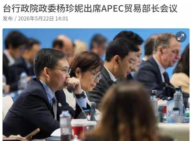 嘴上叫嚣分裂，行动乖乖认祖！民进党参会被迫接受一个中国定位
5月22日，APEC