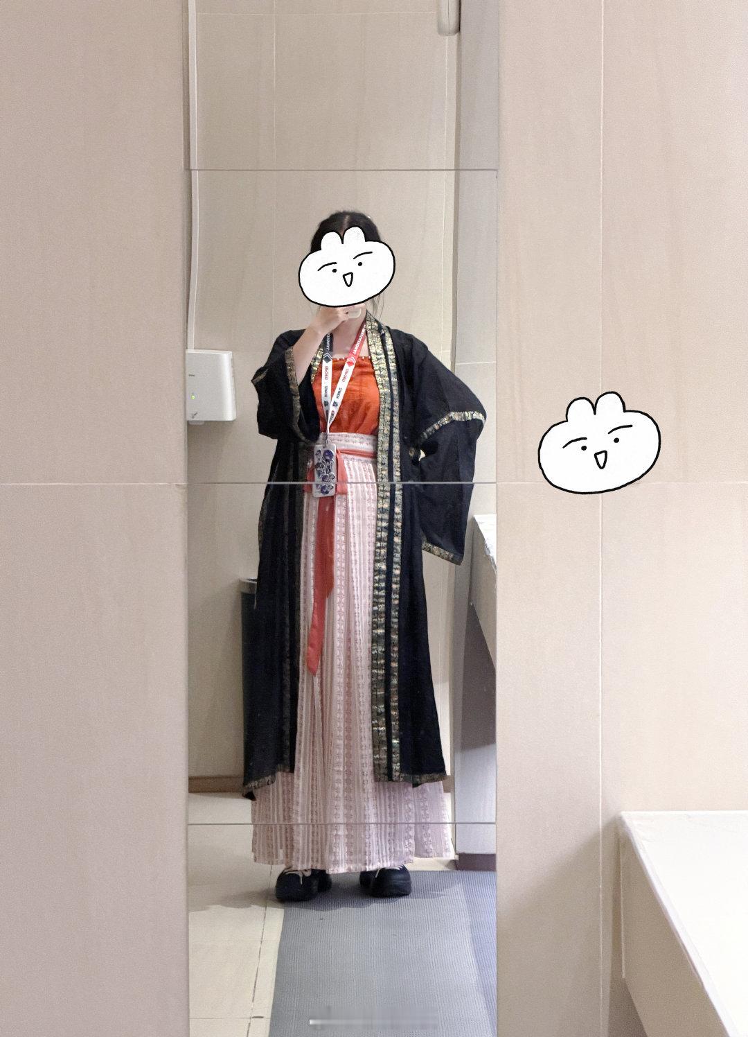 一点点近期通勤汉服的穿穿 