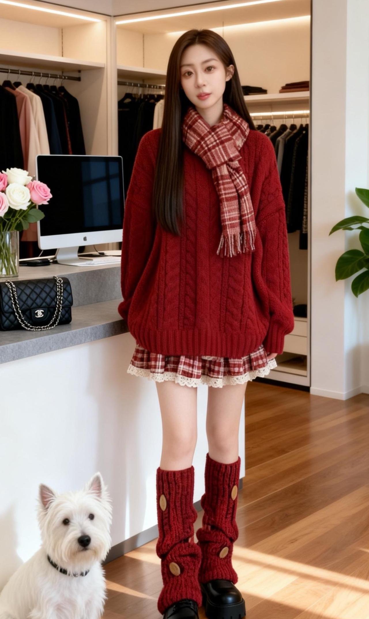 新衣服 冬季搭配 衣服穿搭 新年穿搭 女装