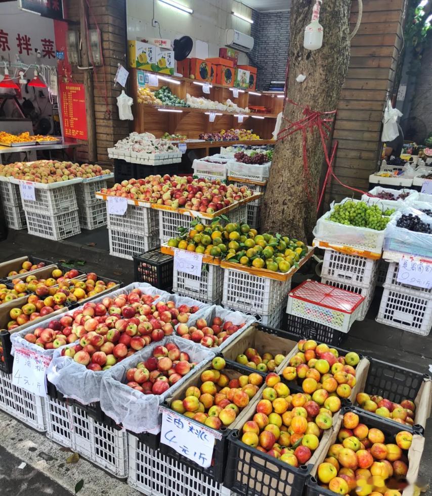 外国人震惊中国水果摊老板开门睡觉 这算什么，我还遇到过水果摊老板去吃饭店里空无一