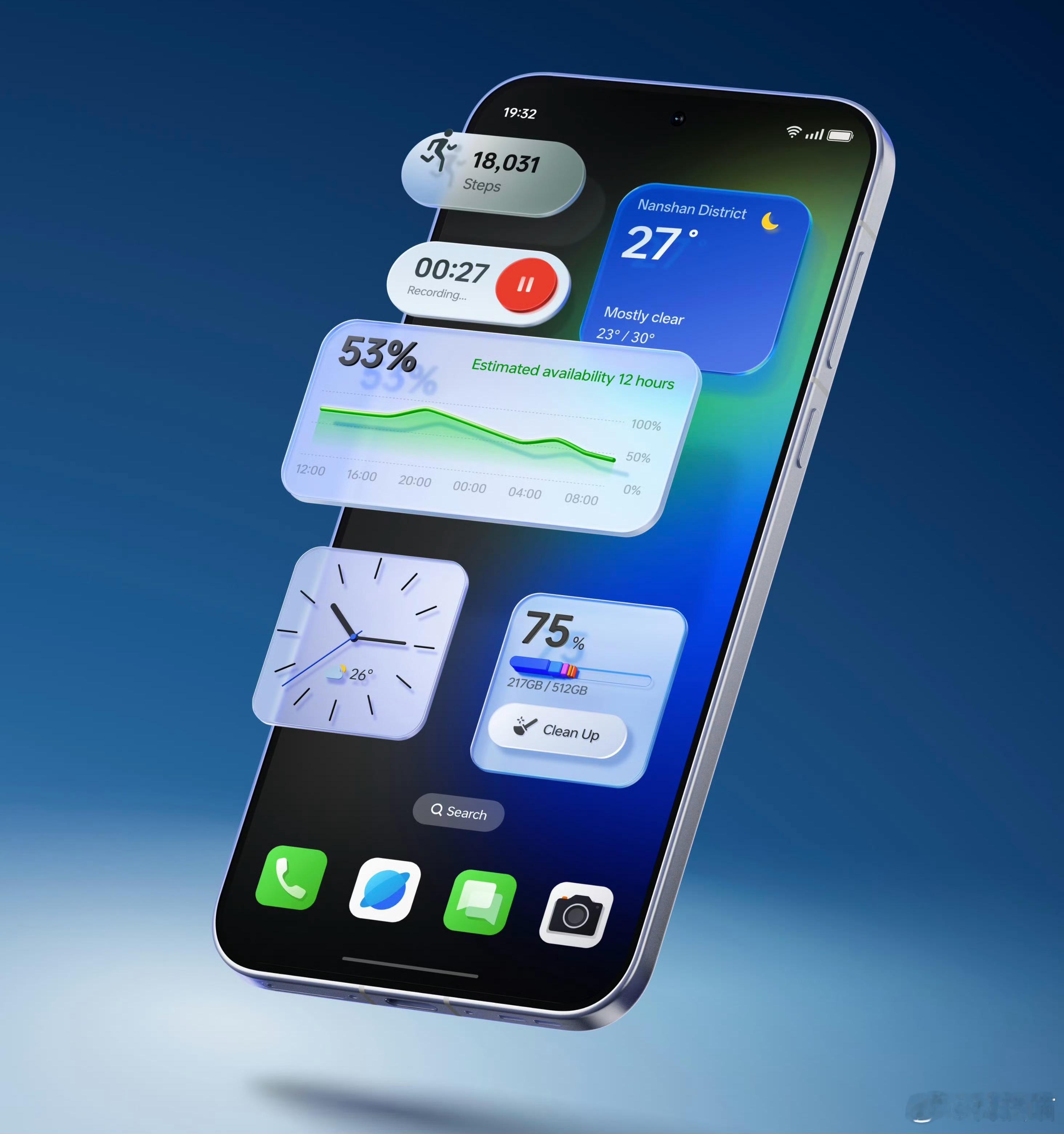 ColorOS 3D玻璃图标！？ColorOS 16会用！？ ​​​