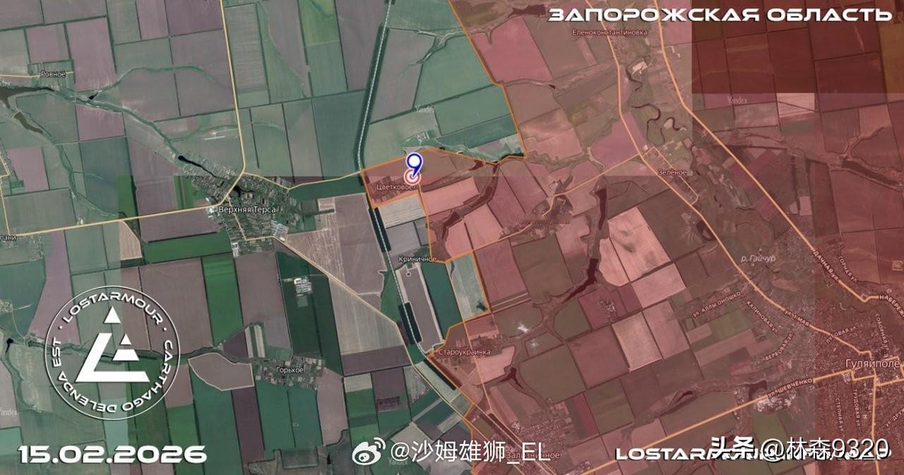 天南地北大拜年在扎波罗热州东部前线，俄军第5集团军第127摩步师的第218近卫坦