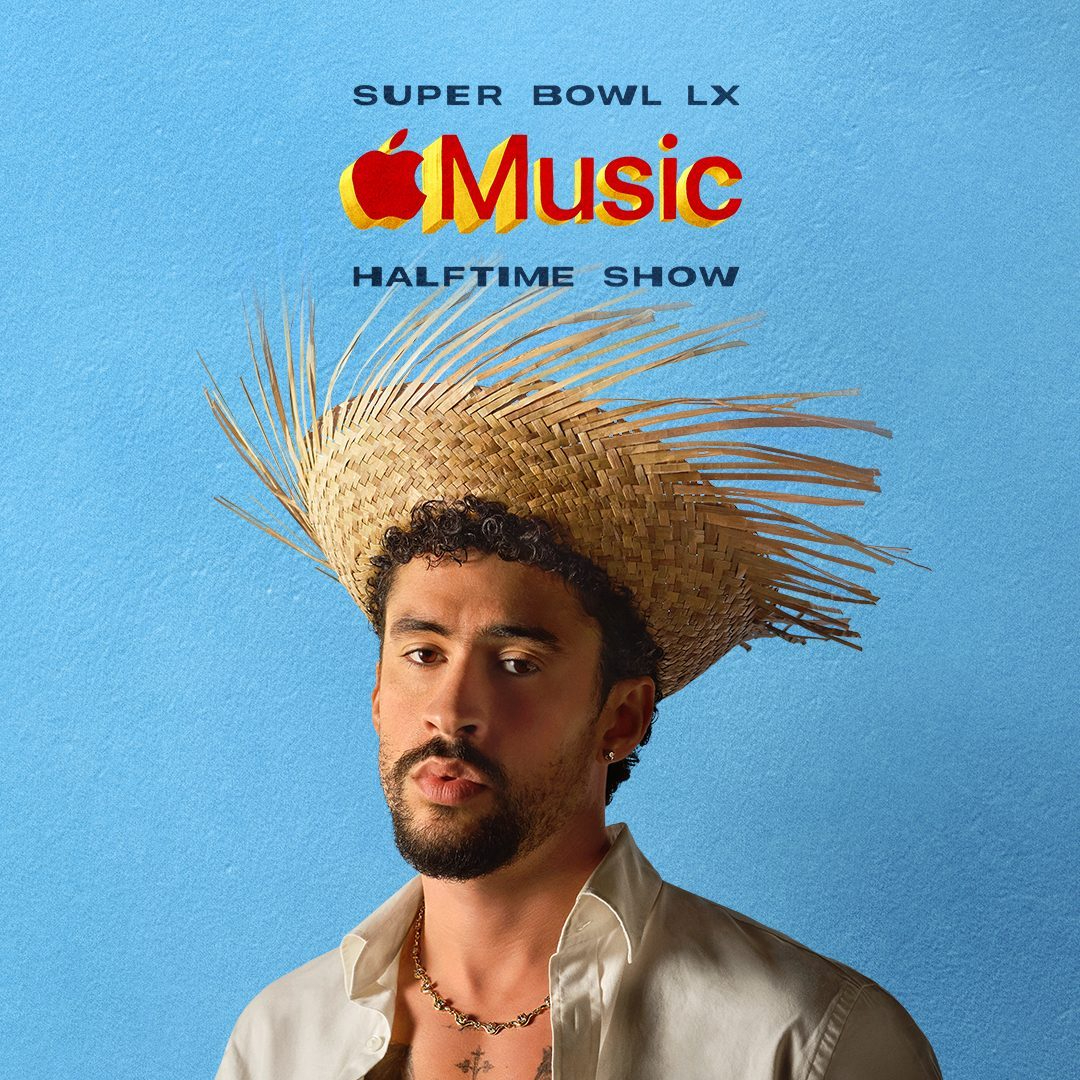 好帅！坏兔兔Bad Bunny担任超级碗中场秀表演嘉宾曝光新海报！坐等2月9日早