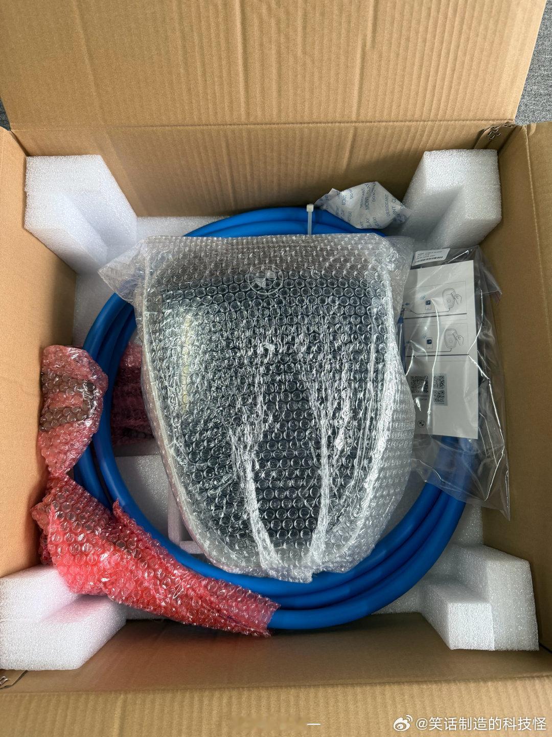 插，搬家发现还有一个全新的宝马充电桩，这个大家用得上吗 （