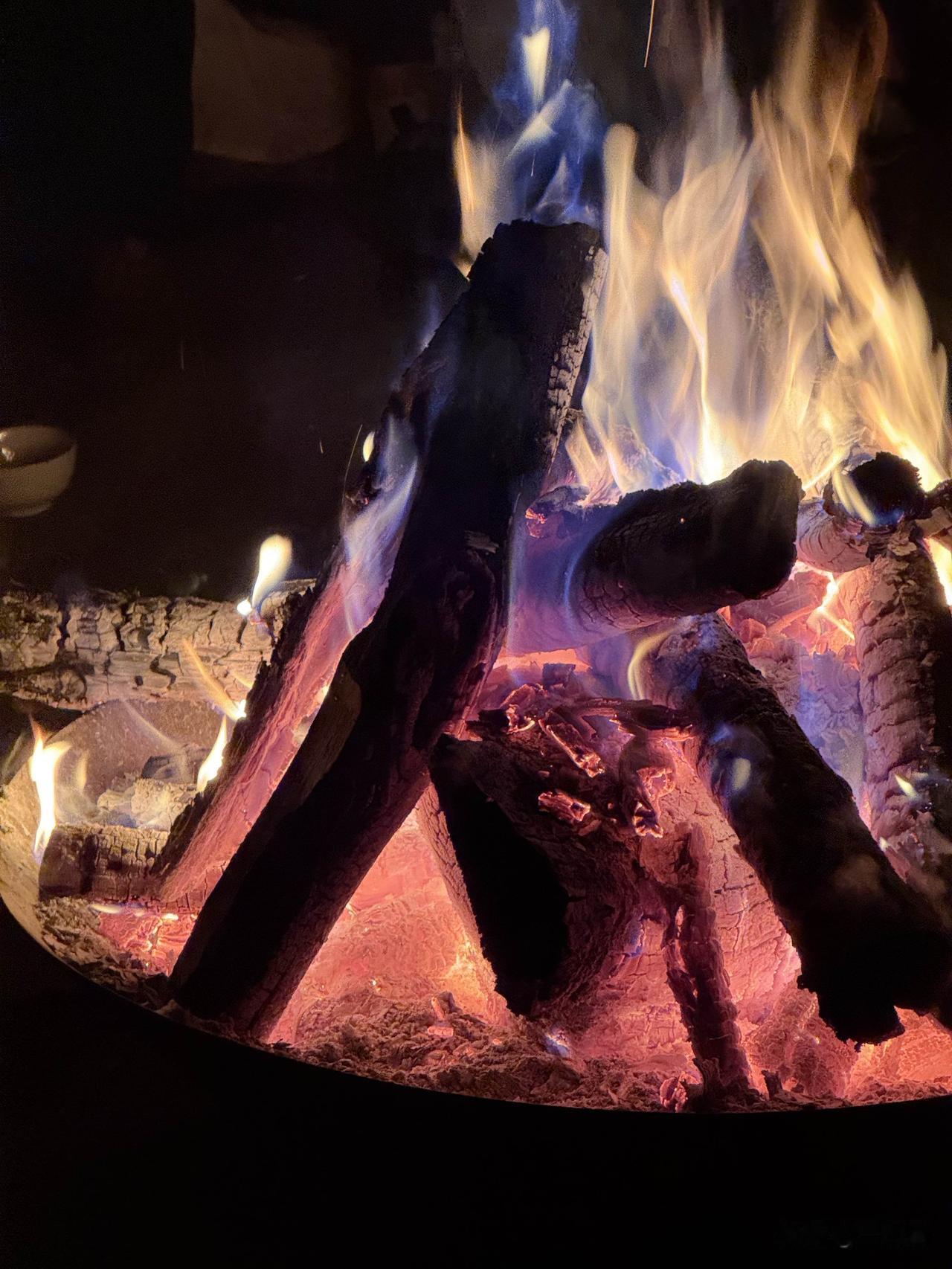 老家人，特别是老人们冬天喜欢围坐在一起烧柴火烤火取暖和聊天。这些柴火都是山上森林