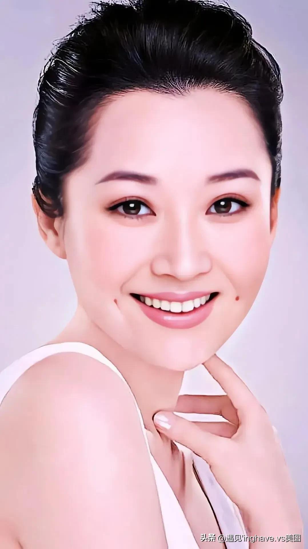 许晴阿姨酒窝大美女气质好