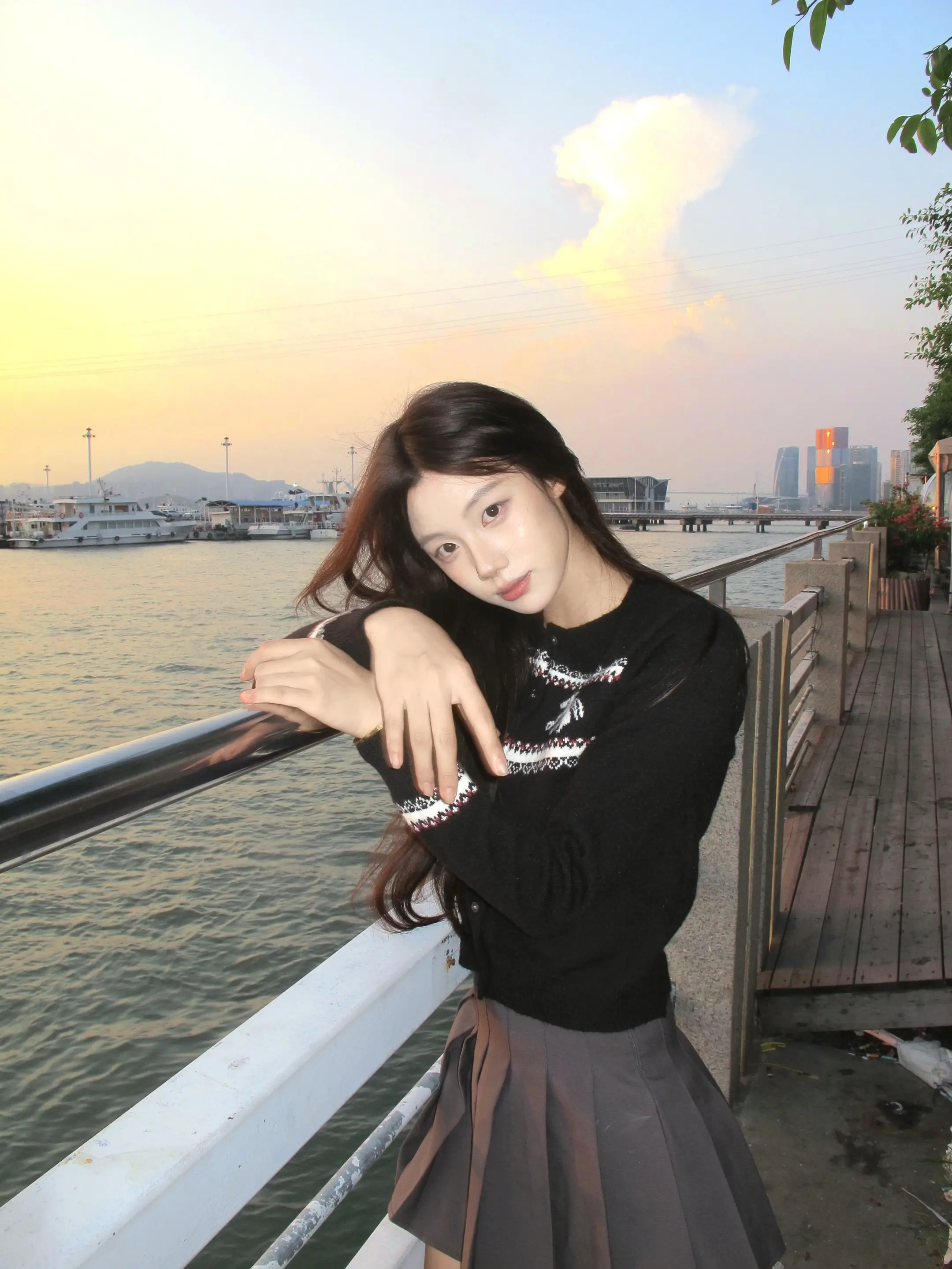 好像那是一个秋天 夕阳西下