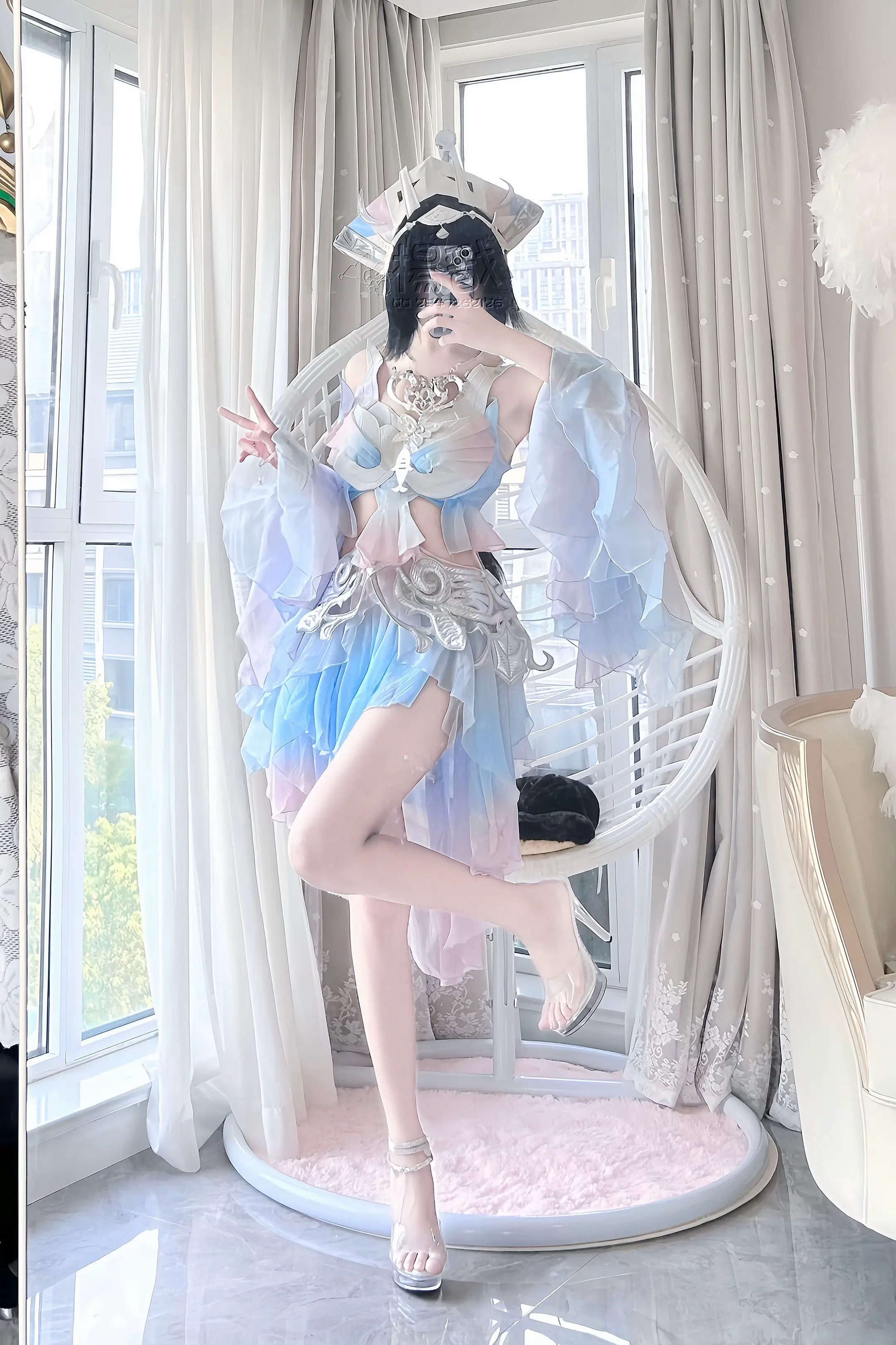 西施 西施乘鲤谣 西施乘鲤谣cos cos试衣