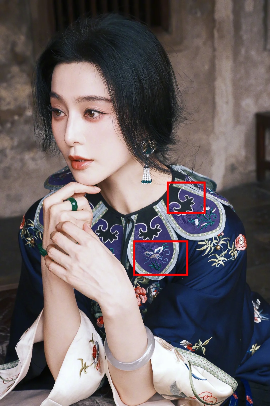 天哪‼️古人云肩都这么好看