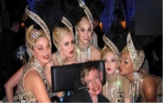 很多人以为，斯蒂芬·霍金只是一个被困在轮椅上的科学大脑，连动动手指都困难，怎么可