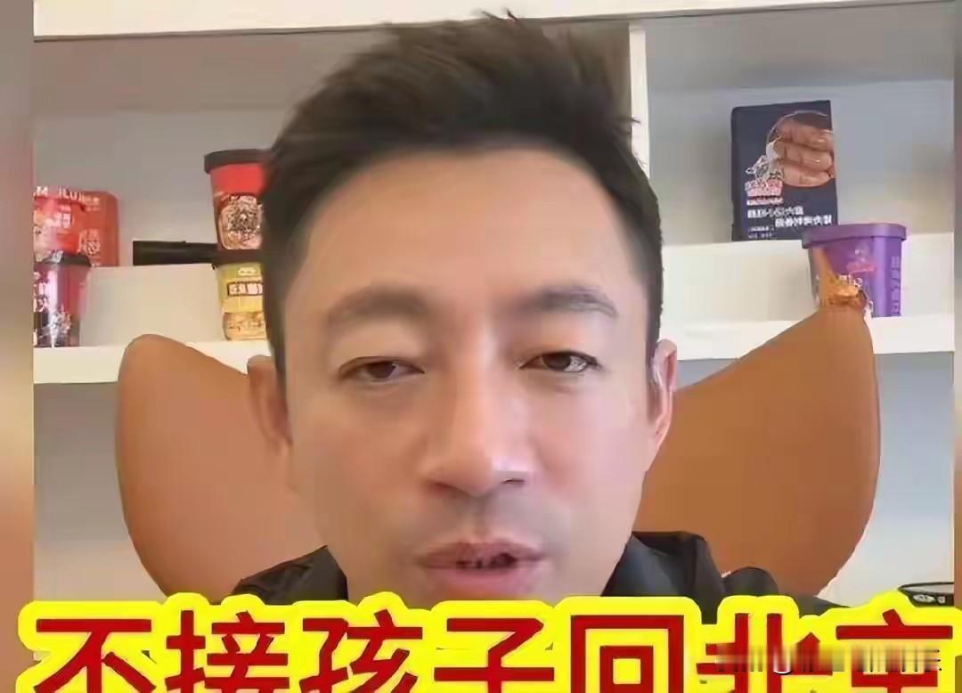 汪小菲回应不接孩子回北京的原因，是孩子已经适应了台北的生活，换个环境反而要重新适