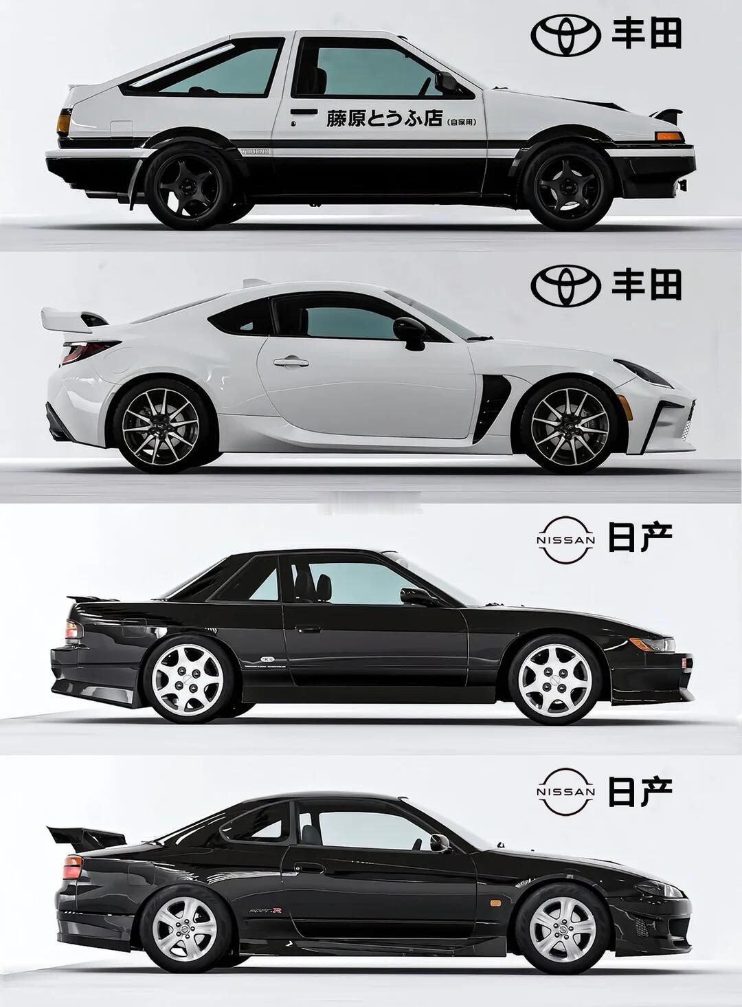 JDM神车的配色浪漫，红的热烈、黄的俏皮、白的纯粹、蓝的深邃…这些JDM经典配色
