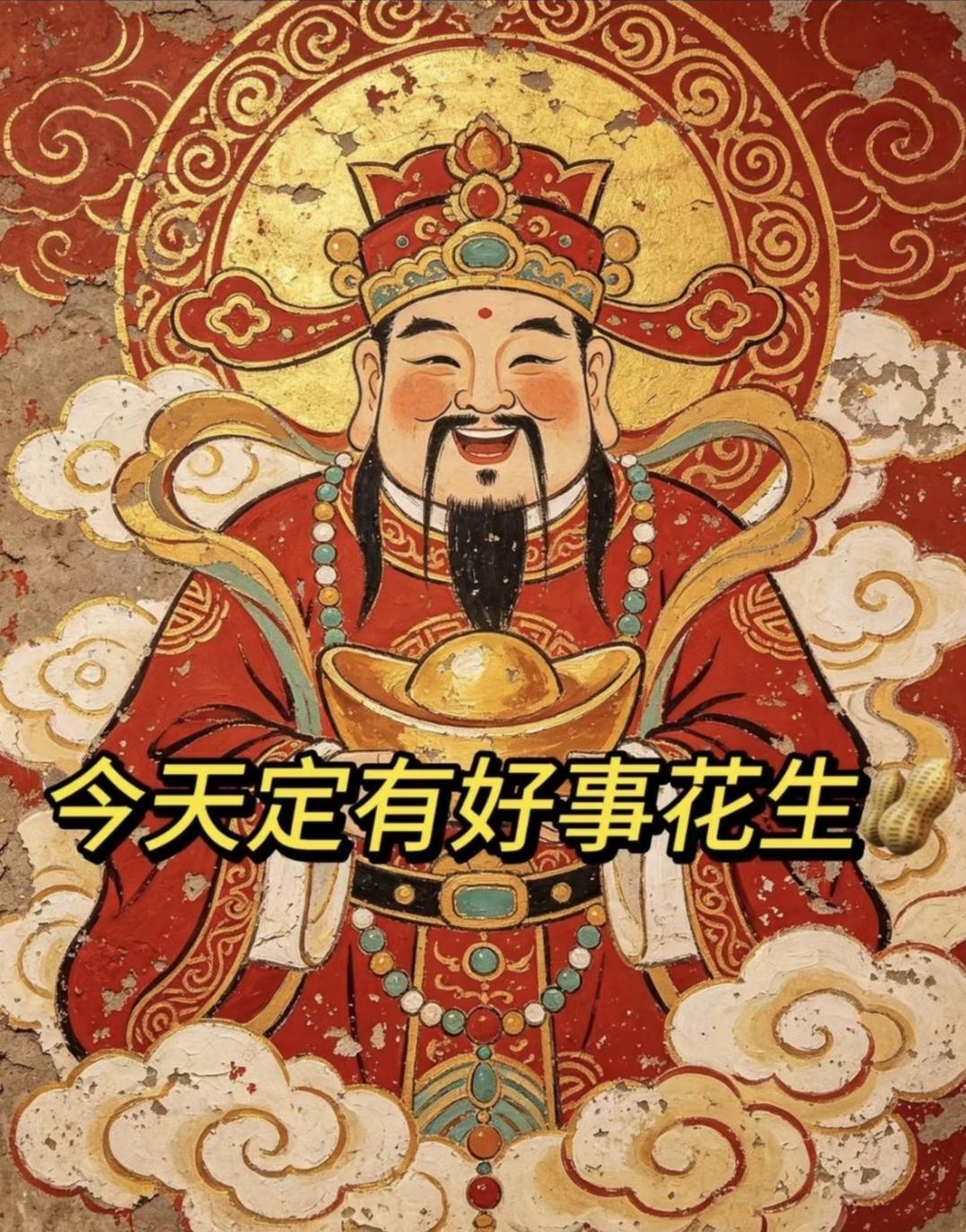 三月初三，迎财纳瑞·福祉绵长传统文化 正能量 绘画