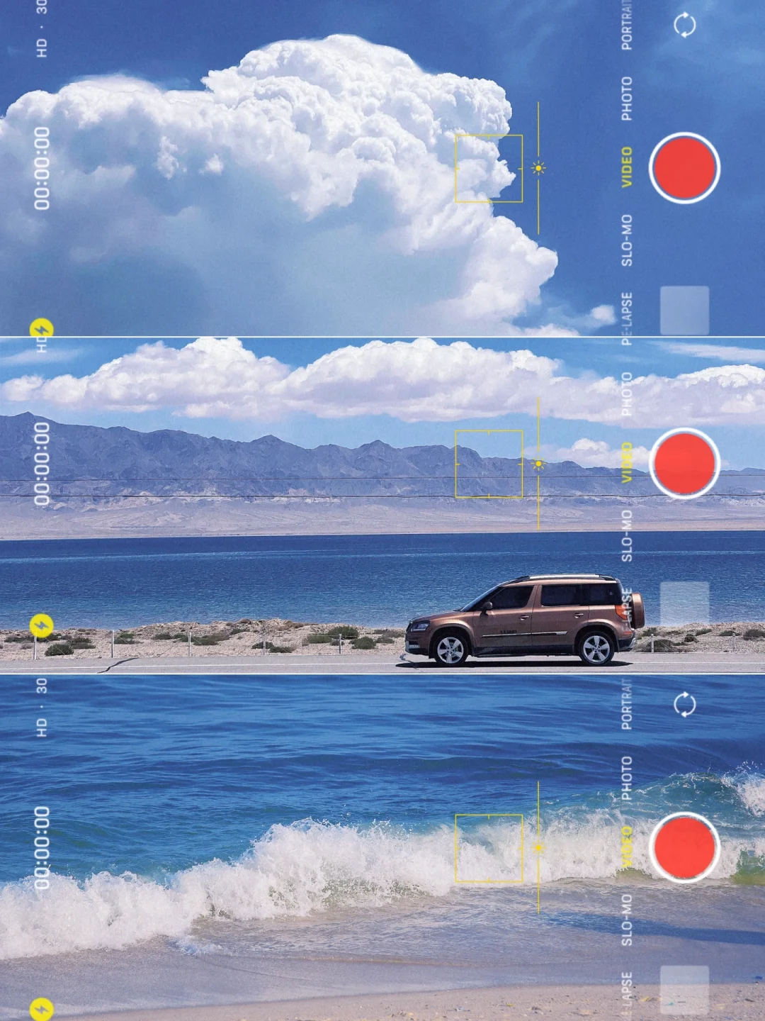 ✨黄油📷这滤镜也太适合蓝天了吧❗拯救废片