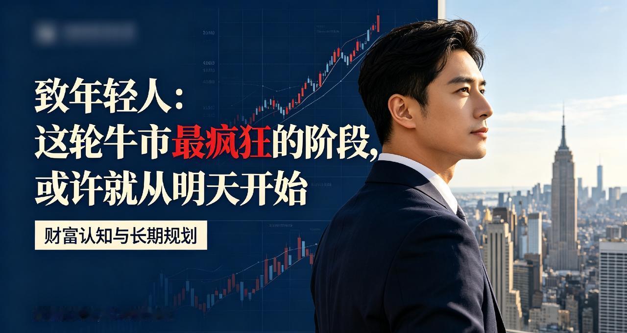 致年轻人：这轮牛市最疯狂的阶段，或许就从明天开始
 
经常会看到不少年轻朋友感叹