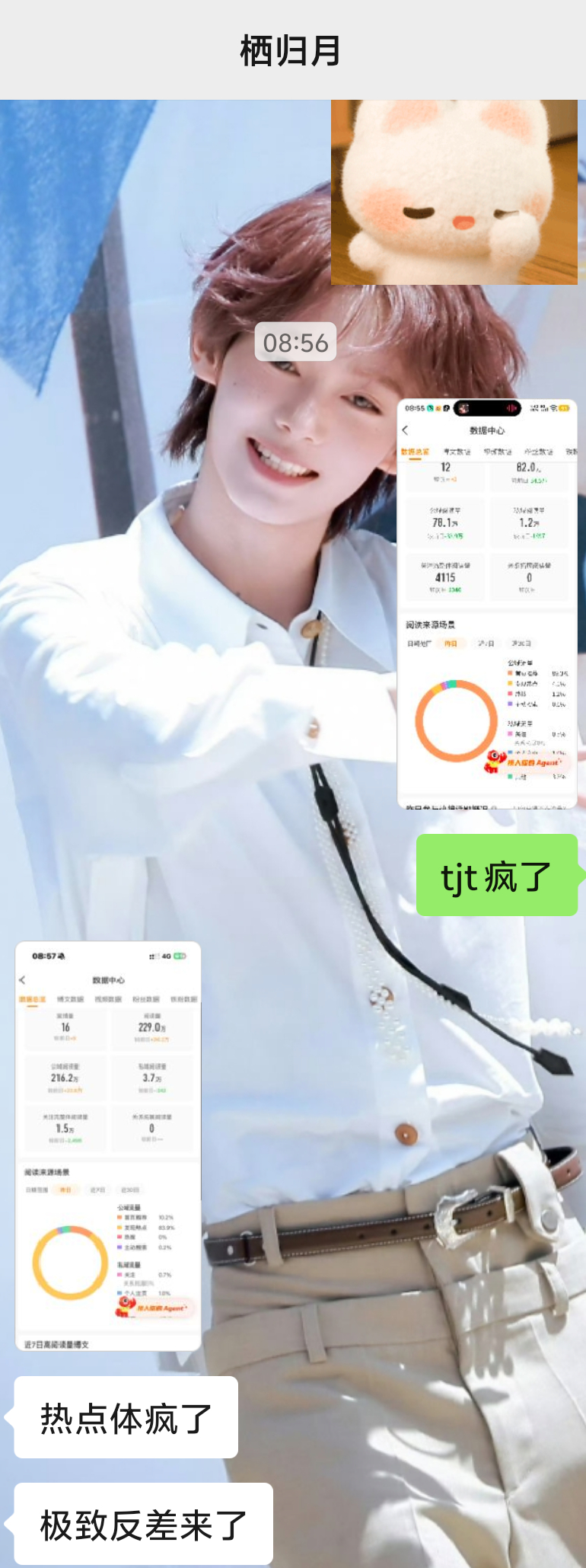苷薯蘑和七归月的极致反差