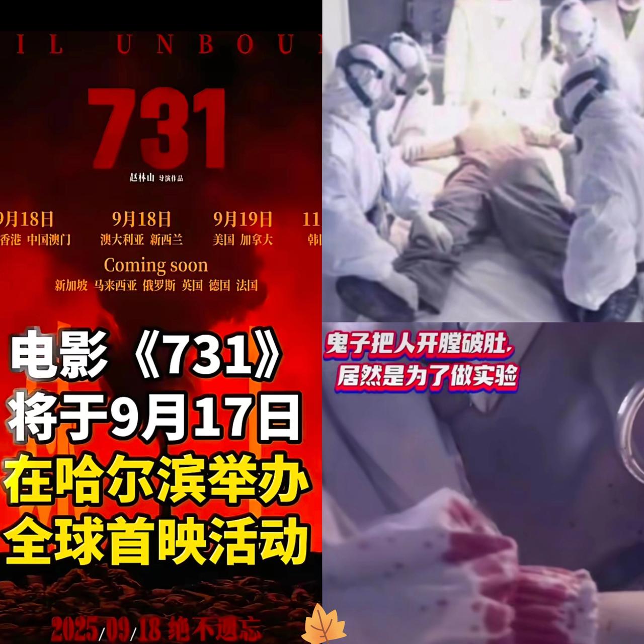 刚从《731》的放映厅出来，就瞧见后排大哥在影院门口蹲那儿干呕。这可不是被吓着了