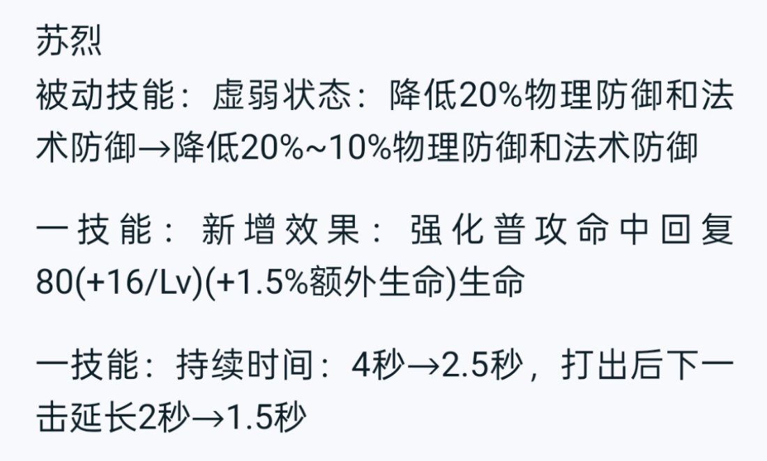 体验服苏烈、元坦、姬小满调整元坦直接改成三分之一秒和三分之二秒[允悲]王者荣耀 