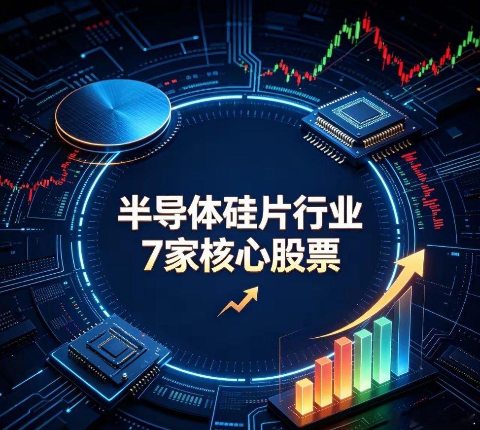 半导体硅片行业7家核心股票1. 沪硅产业（688126）核心业务：国内唯一实现1