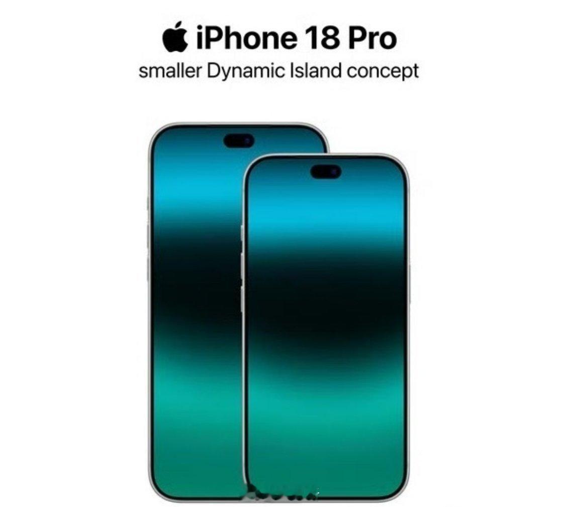 iPhone18Pro灵动岛缩小35%所以是左上角挖孔还是居中挖孔