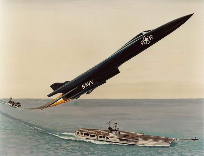 4马赫截击机！60年代美军黑科技曝光，速度超音速4倍，舰载机天花板！

上世纪6