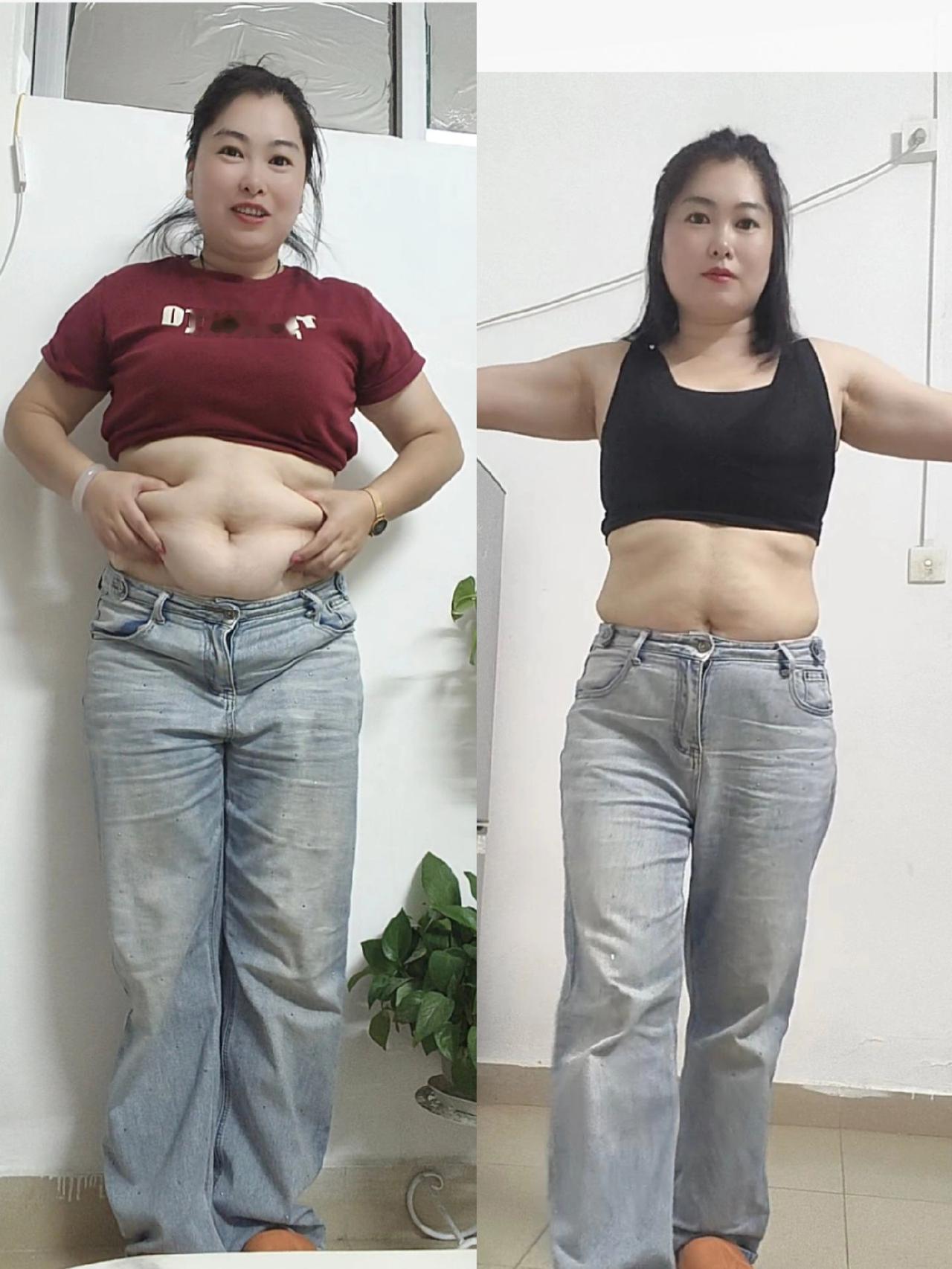 #大肚腩变小蛮腰 #不瘦下来你永远不知道你有多美 #身材管理 #每天坚持会有不一