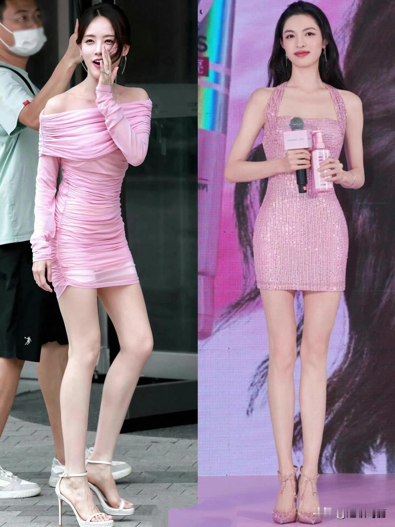 钟楚曦&李一桐，女明星 这个身材真的很绝啊！ ​