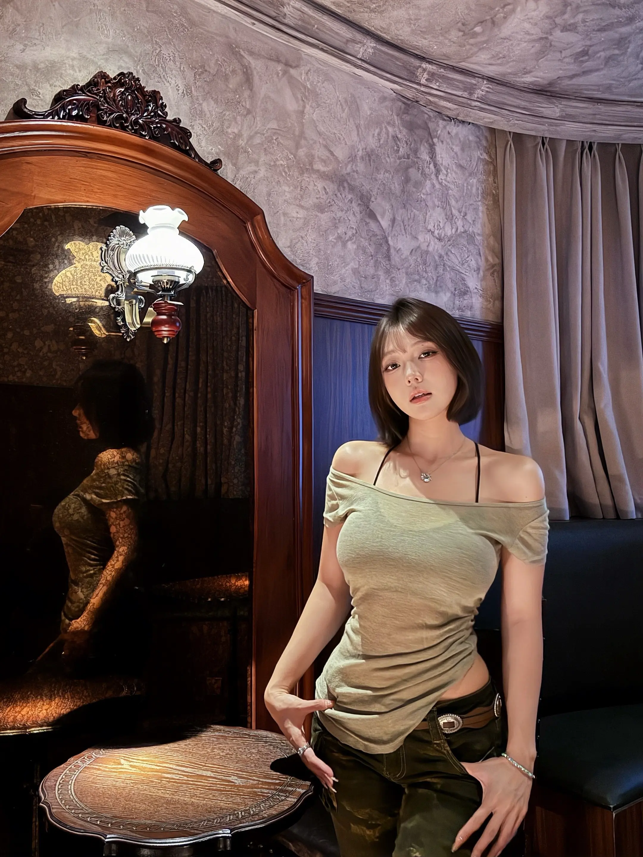 出门把把妹。