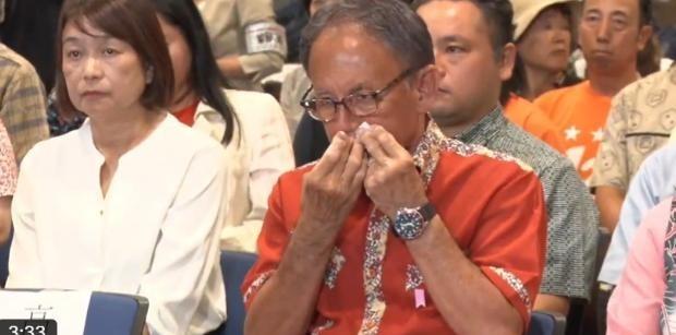 琉球县知事败选，反对美军基地、推动对华交流的玉城丹尼落败，自民党支持的古谢玄太上