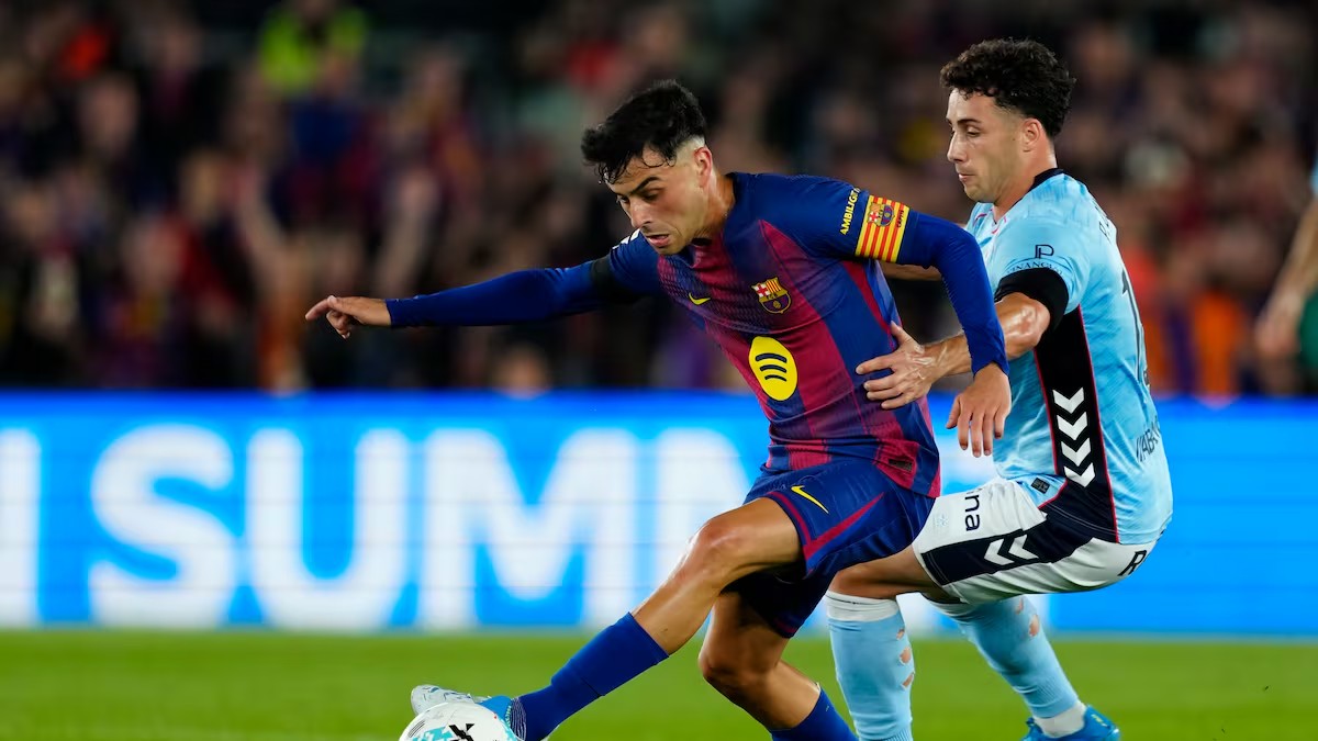 阿斯：佩德里堪称中场永动机，场均跑动超13公里冠绝欧洲