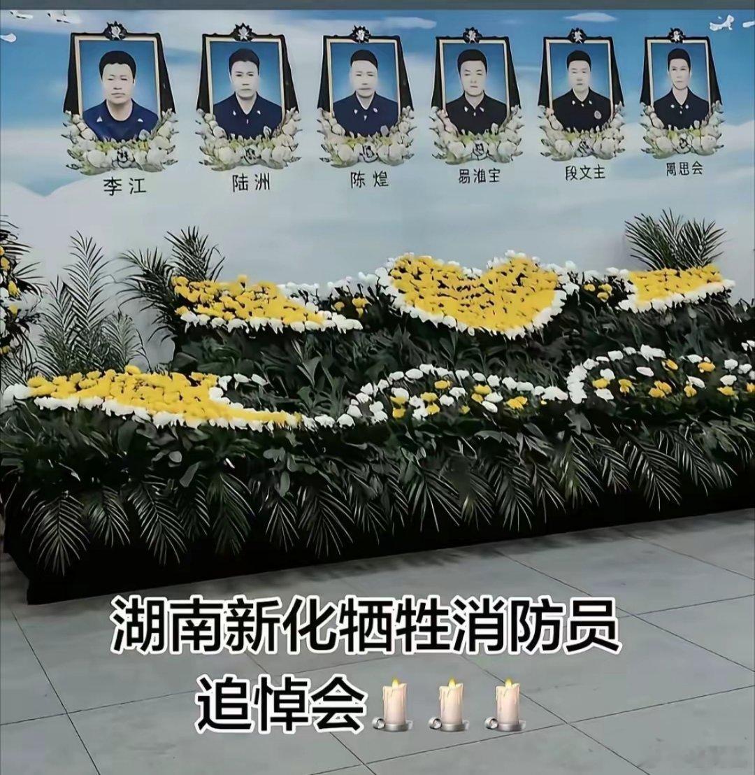 湖南6名牺牲消防员名字公布他们是逆火而行的勇士，是守护万家灯火的卫士，却把最年轻