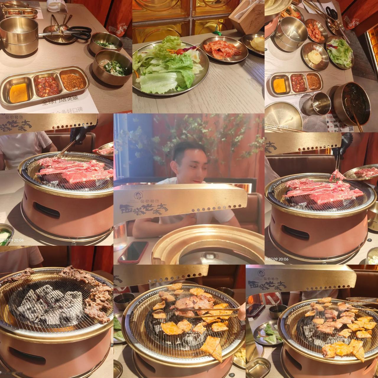 西塔老太太烤肉，给我男朋友庆祝一个生日。