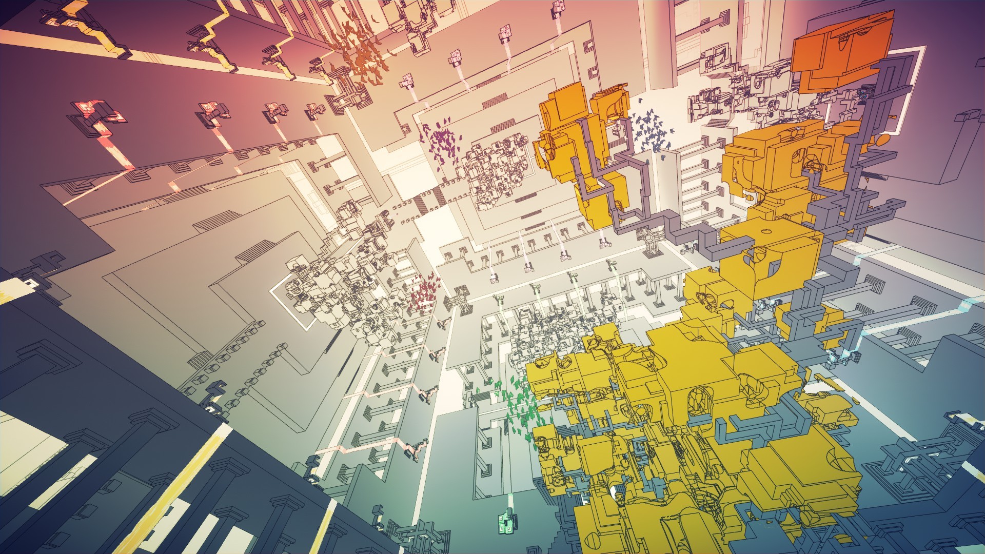 2026每天一个游戏 Day180: 无限宫院(Manifold Garden)