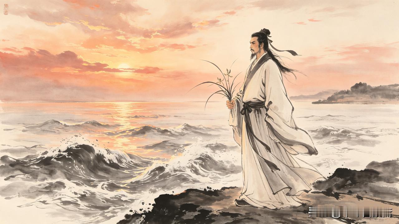 千年《离骚》藏通透：不逐浊流，守住内心清宁
 
每逢端午谈及屈原，众人多叹他报国