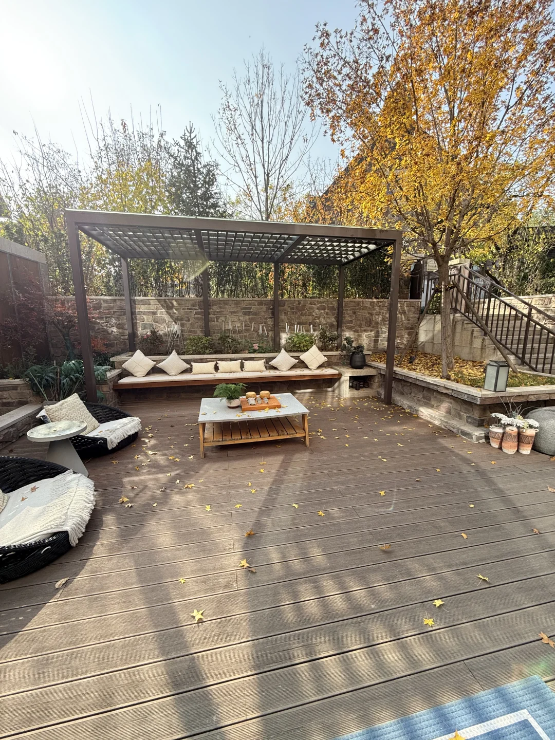 北京187平米小别墅🏡，花园好美呀！