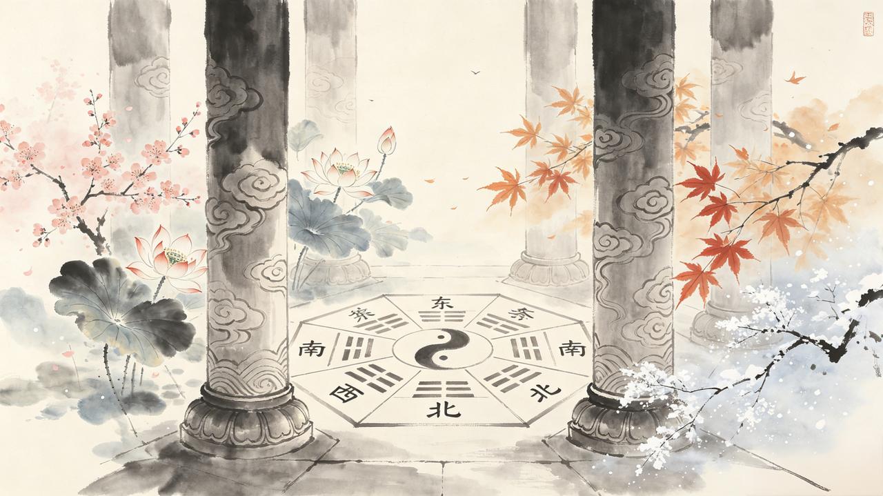 四方食事，不过一碗人间烟火

“四”，是汉字里最稳当的一个数字。

不像“一”那
