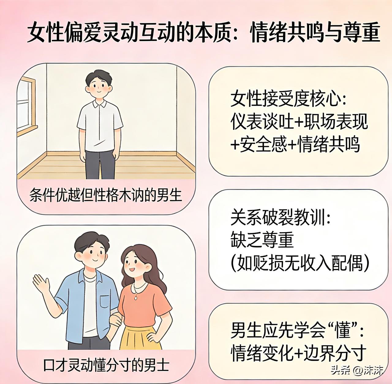 其实多数​女性都偏爱带点分​寸的挑逗，欣赏灵动有趣的伴侣。

这​份偏爱无​关低